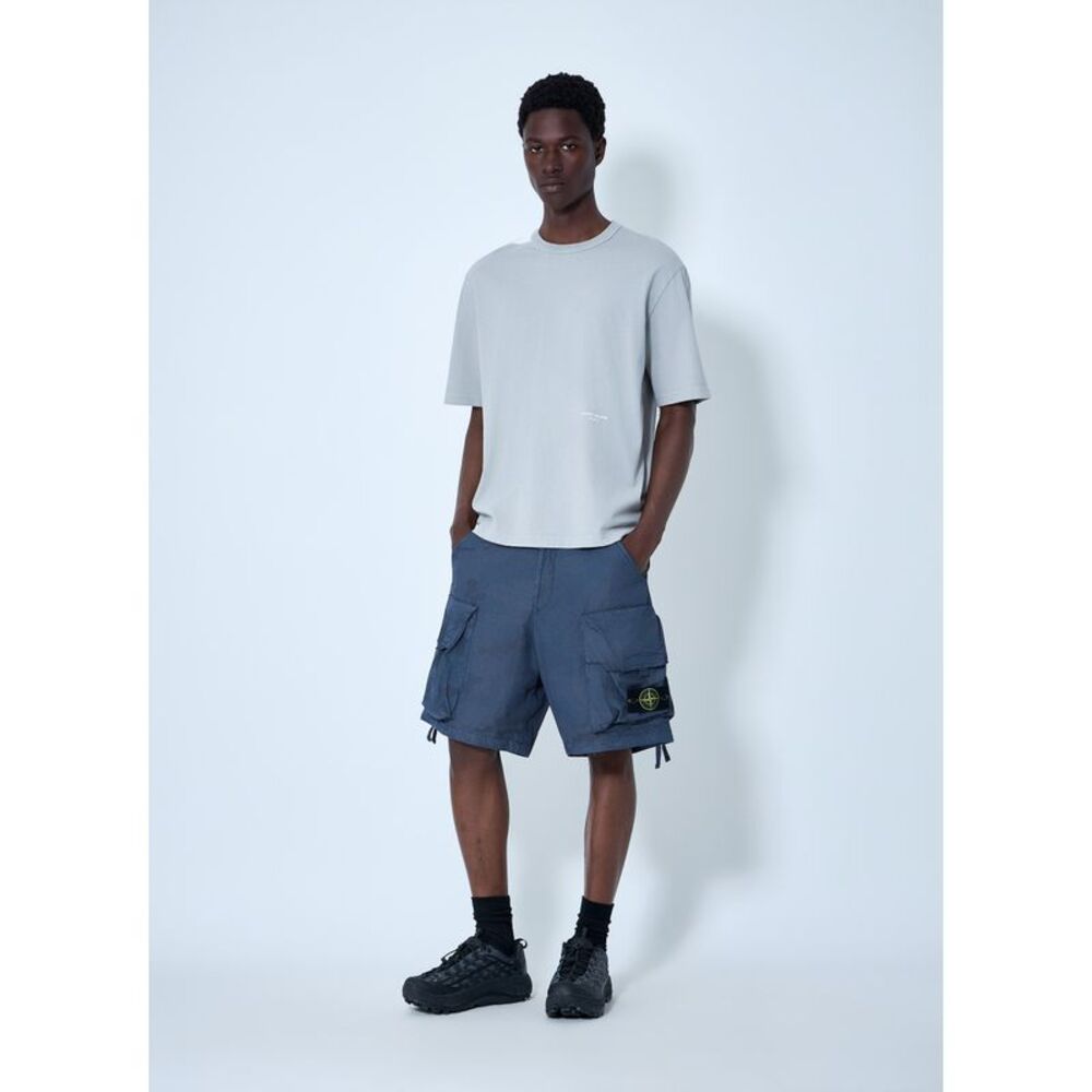 Stone Island Men Ripstop Cargo Shorts - Picture 2 of 6